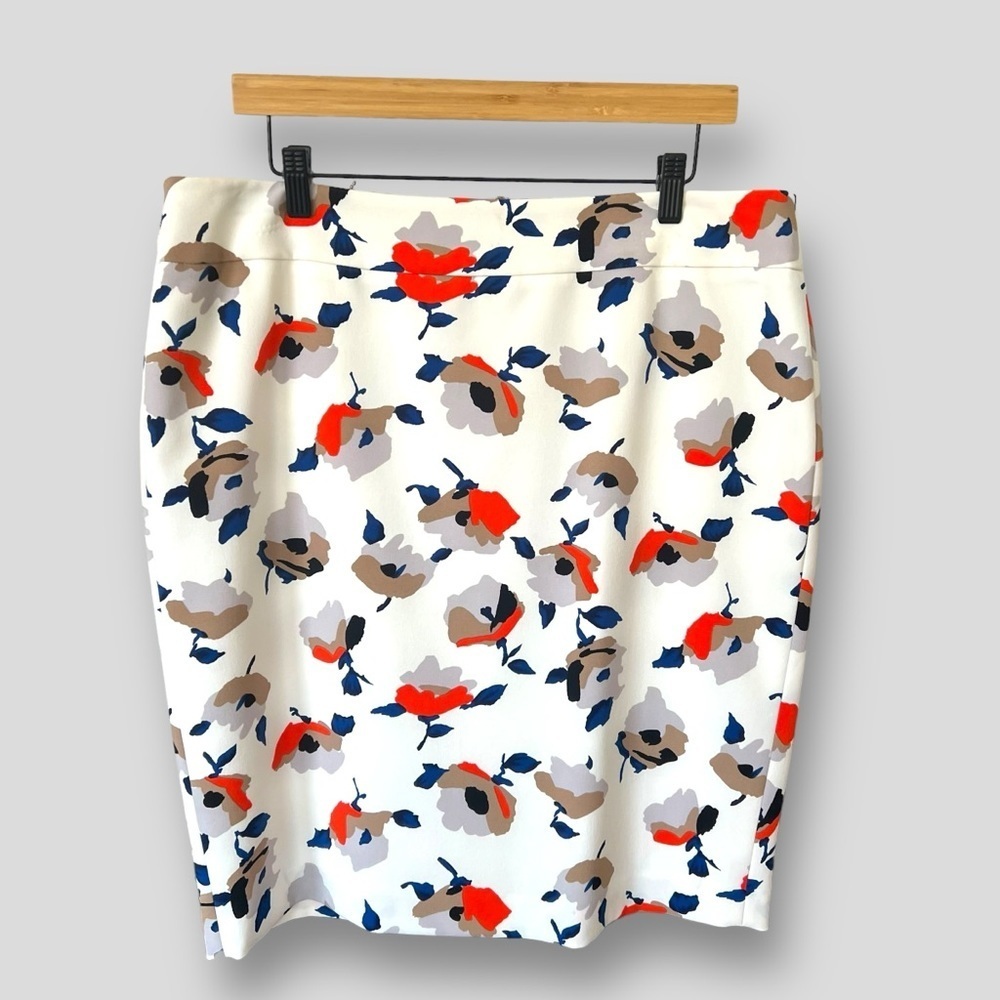 Nine West Straight & Pencil Floral Skirt